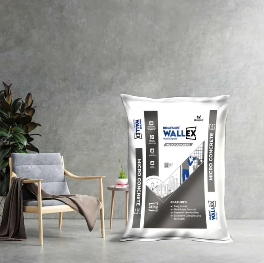 Walplast Fluid Microconcrete, Packaging Size: 25 Kg