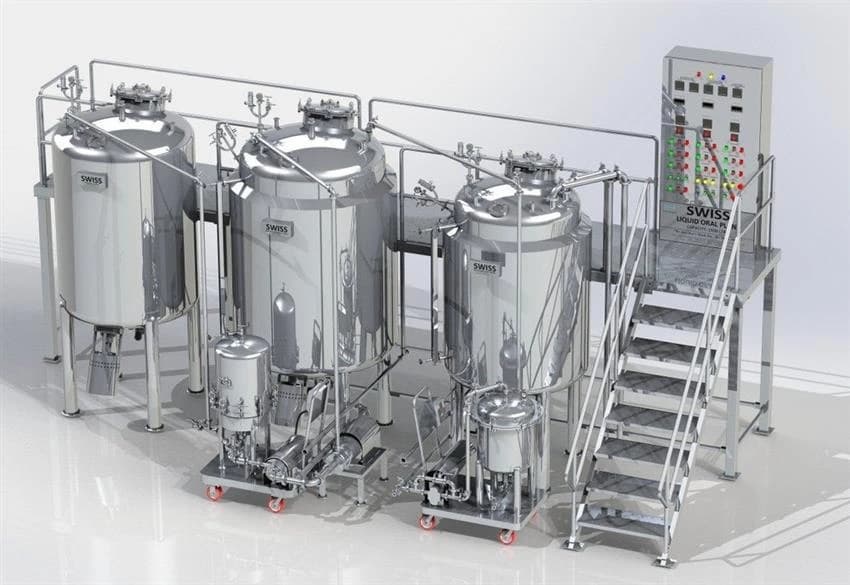 Stainless Steel Ointment Plant, Automation Grade: Automatic, Capacity: 500 - 10000 Ltrs