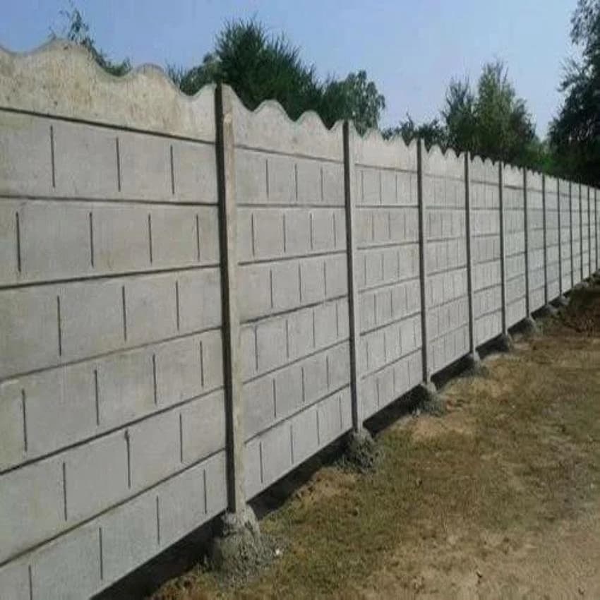 RCC Precast prestessed compound wall