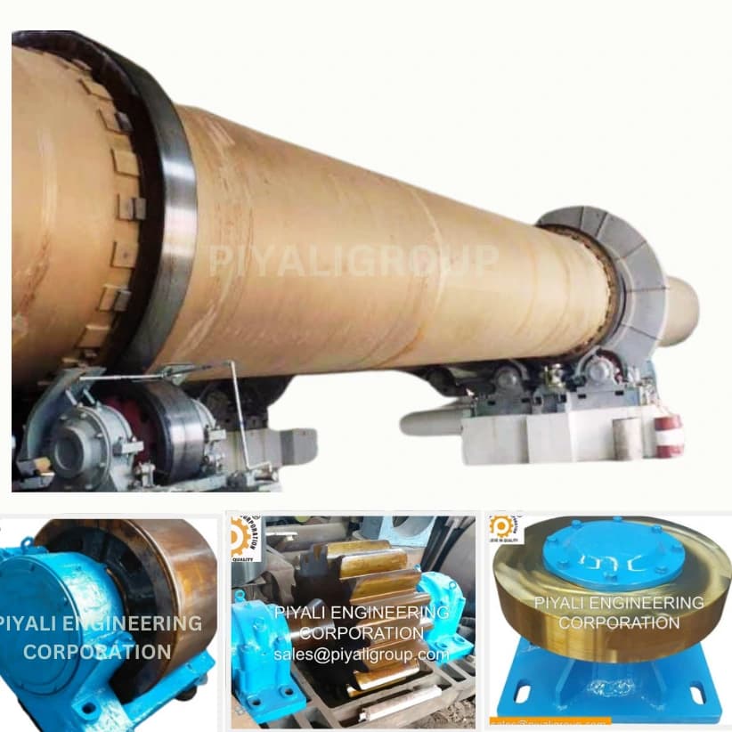 Complete kiln spare parts for bauxite, kaolin clay Plant