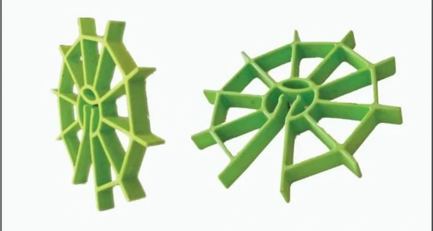 Circle Green HDPE Cover Block, For Home, Packaging Type: Box