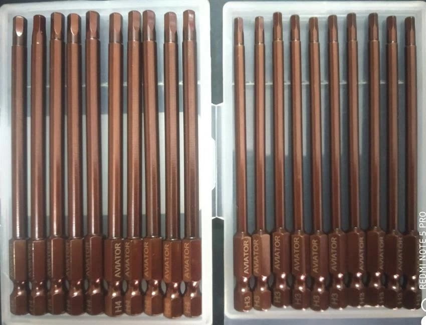 AVIATOR Allan screw bits, 3x100mm, Model Name/Number: 100mm