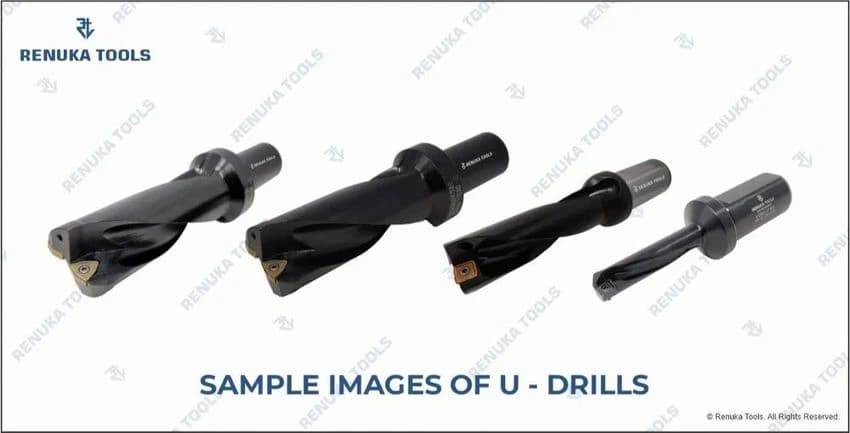 Renuka Tools Carbide Tipped U- Drills / Indexable Drills, For Drilling