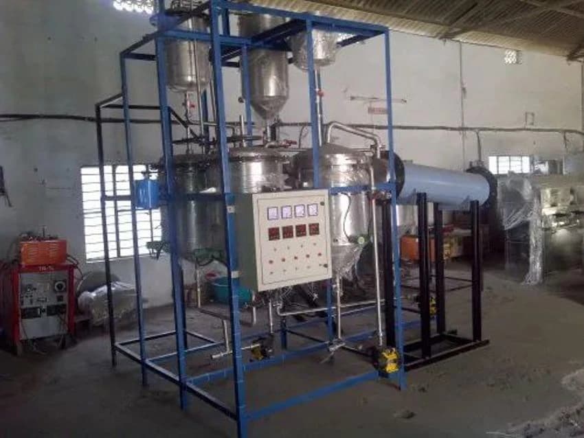 Semi Automatic Bio- Diesel Plant, Capacity: 500 Litre Per Day