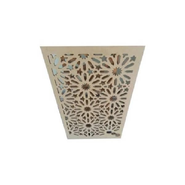 White MDF Jali