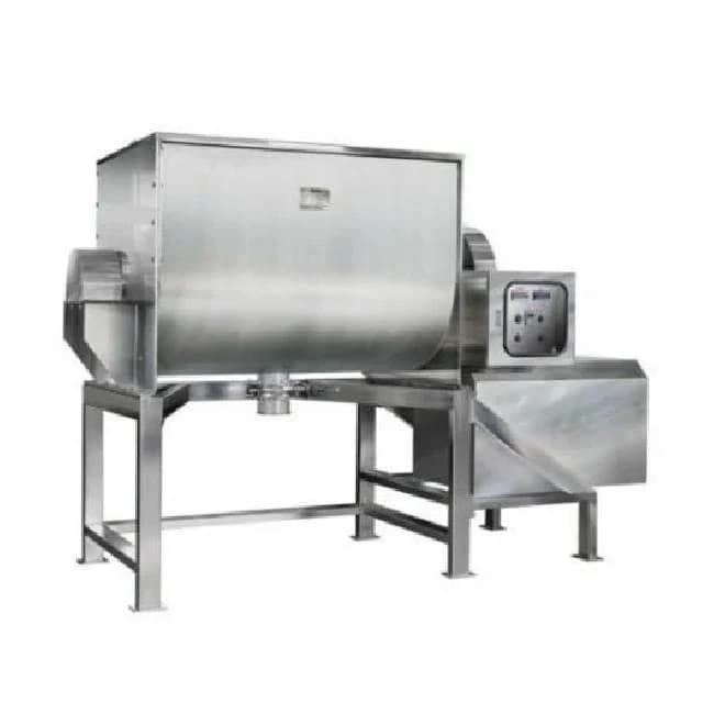 MS / SS U Incense Powder Mixing Machine, Capacity: 100 kg, Model Name/Number: trb200