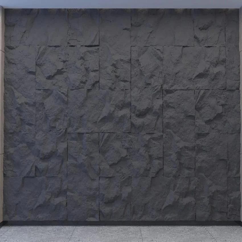 Pu Stone Panel, Size: 24x48 Inches