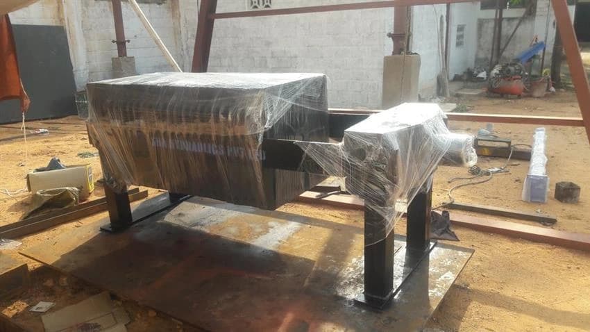 SHA Slide Oil filter press, No Of Plates: 5-10, Automation Grade: Manual