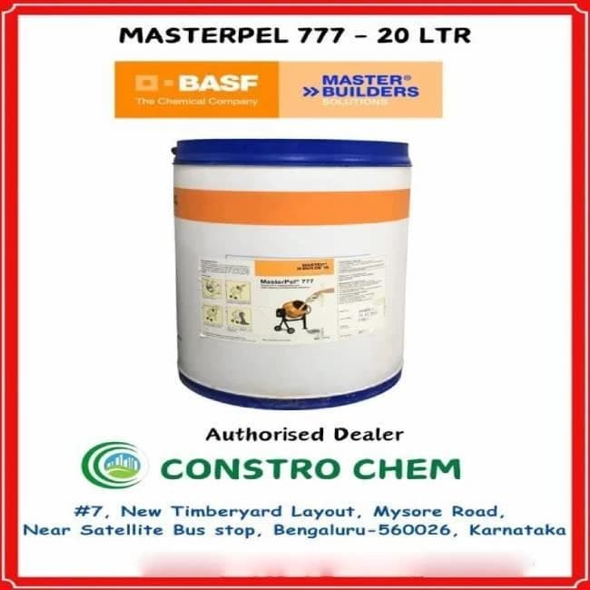 Master Builders Masterpel 777 - 20 LTR, Mortar Admixture, For Construction
