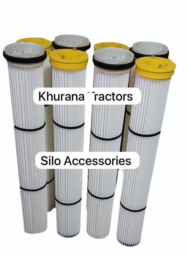 Microfiber Aluminum Mesh Cement Silo Top Air Pleated Filter Cartridge, For Industrial