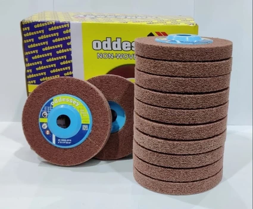 Non Woven Pad 4"" U5 Red (Oddessey), 100x6x16mm ( 4""x1/4""x5/8""), Box Packing
