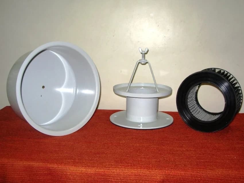 Injection Moulding Machine Filters, White, Round