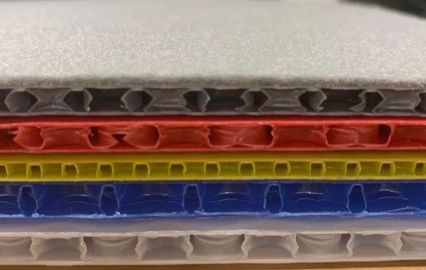 White Polypropylene AEROLAM Bubble Guard Sheets