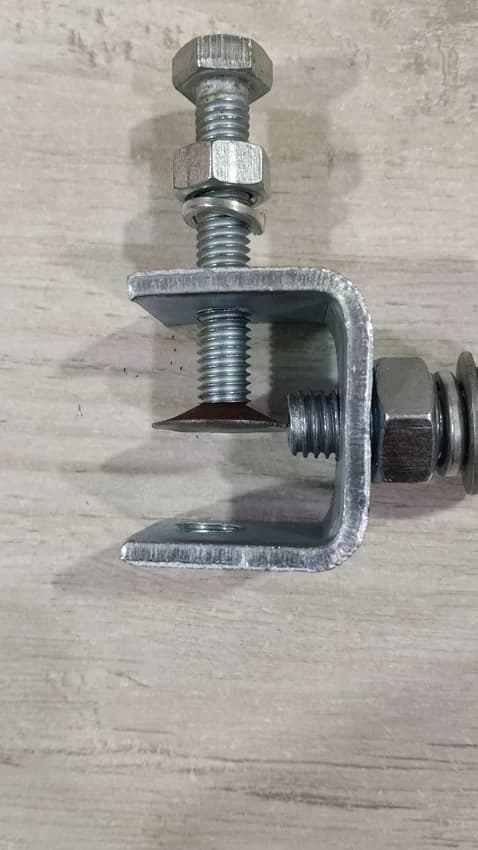 Mild Steel (MS) C Type Clamps, 40 mm (1.5 Inch)