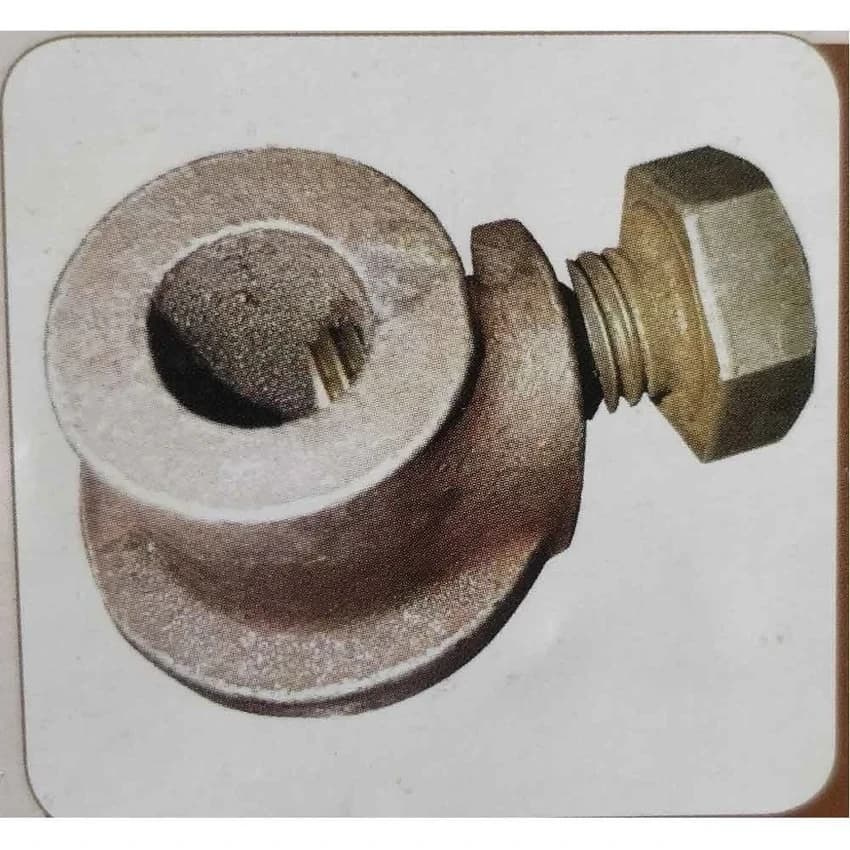 Cast Iron White Go Go Clamp, Size: 7 mm
