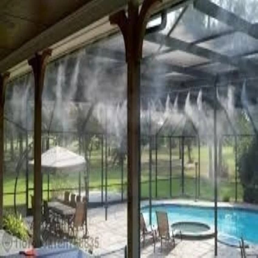 Outdoor Cooling Misting System, For Industrial