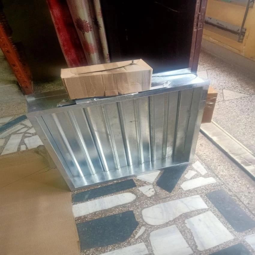 Galvanized Iron Motorized Fire Damper In Kolkata West Bengal, For Industrial