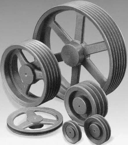 SKEW 1" Dia To 200" Dia Casting Belt Pulley, For INDUSTRIAL, Multi-Groove