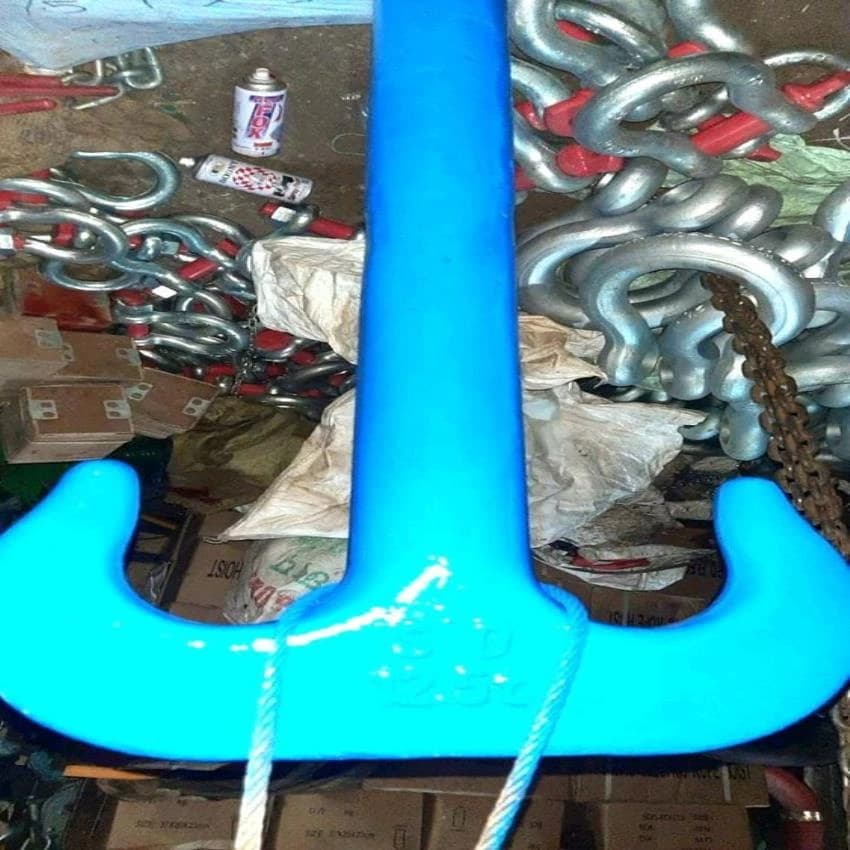 Alloy Steel Ramson Hook, Paint Coated, Size: 10ton To 150 Ton