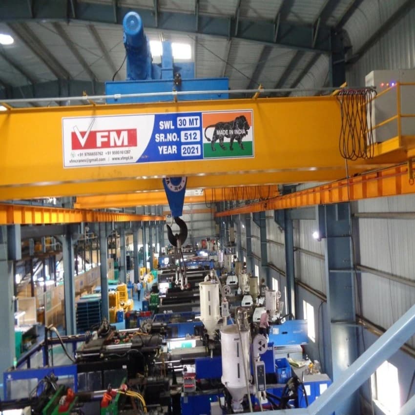 VFM Electric Open Loop Monorail Crane, For Material Handling, Ii