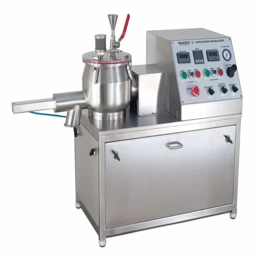 Ss Rapid Mixer Granulator, Capacity: 100 Kg, Model Name/Number: HE-100