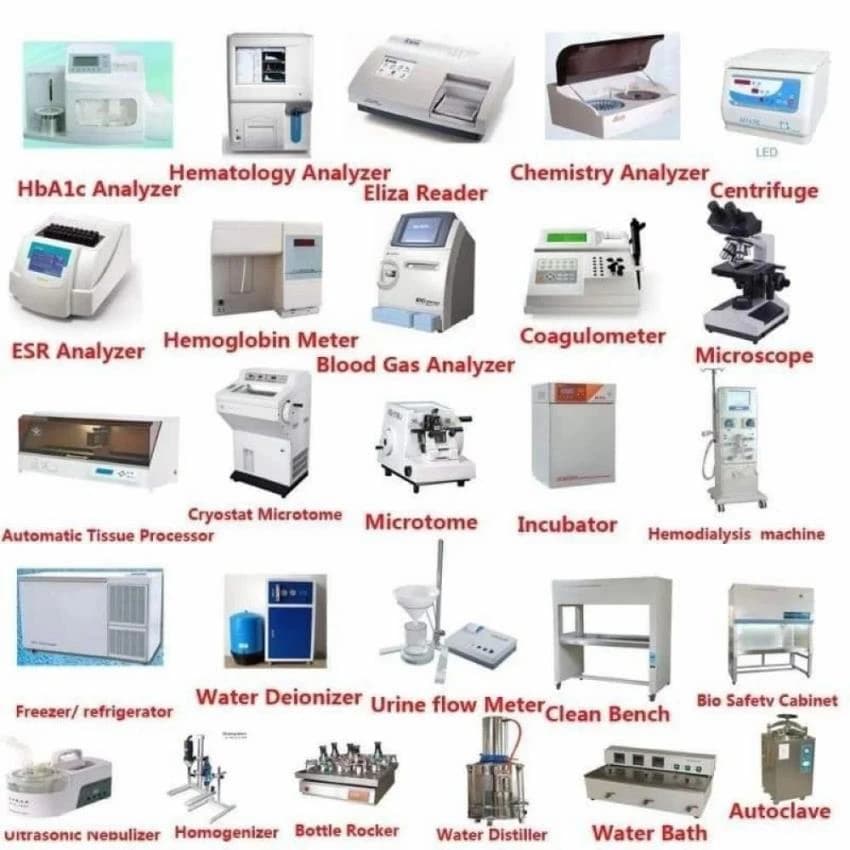 Pharmacy Laboratory Equipment