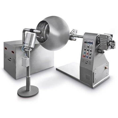 SS Lab Tablet Coating Machine, For Pharmaceutical, Capacity: 12 liters