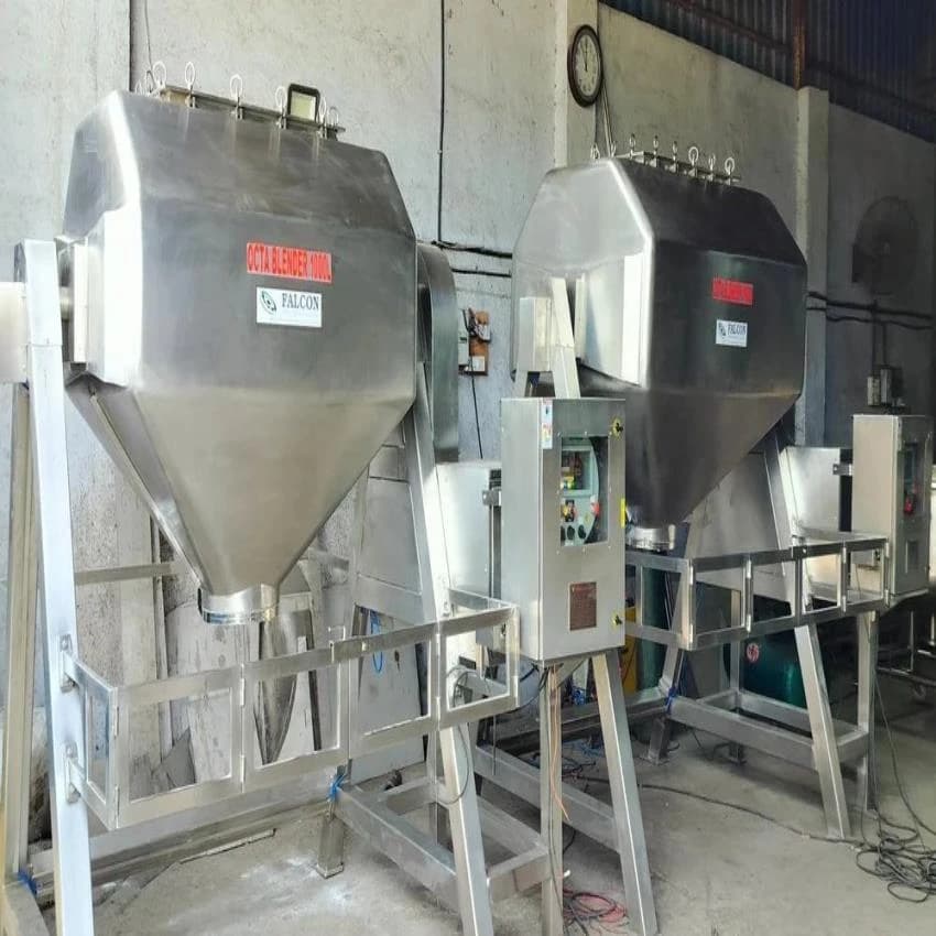 Octagonal Blender Mixer Machines, Capacity: 1000 Liter, Model Name/Number: Ocb 1000