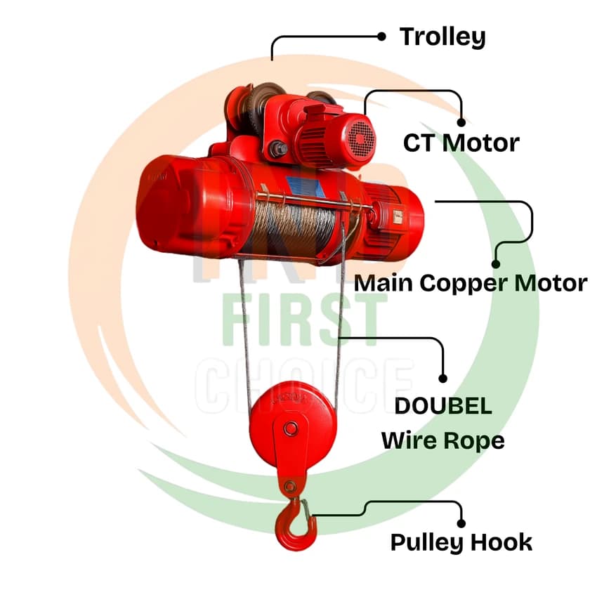 CDI WIRE ROPE HOIST 2 TON, For Industrial