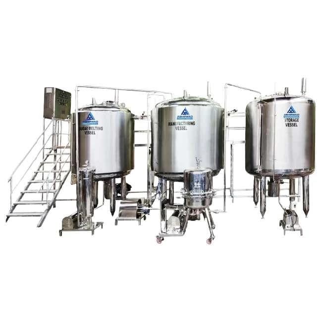 Liquid / Oral / Syrup Manufacturing Plant Machinery