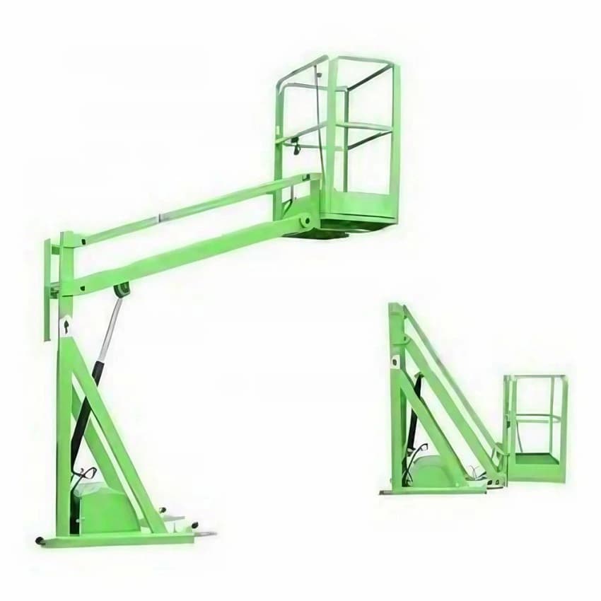 Tech Mech Handling Equipment Stainless Steel Green Forklift Attachment