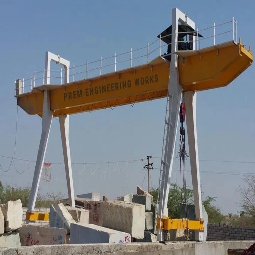 PEW Single Girder Gantry Crane, Capacity: 10-40 ton
