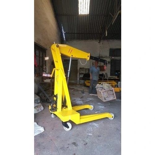 Imperial MHE Manual Hydraulic Crane, Max Height: 1m, Maximum Lifting Capacity: 200kg