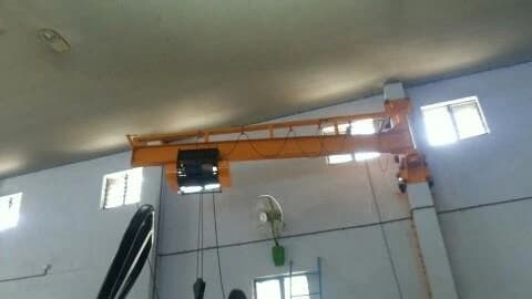 Vedant Wall Mounted Jib Crane, Indoor, Max Lifting Capacity: 5 Ton