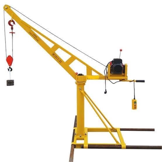 Building Material Lifter Crane, Load Capacity: 12 Ton