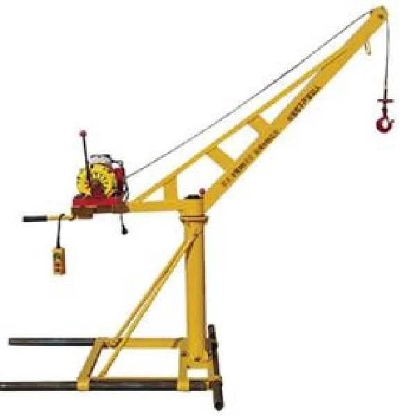 Yellow Electric Monkey Lift Crane