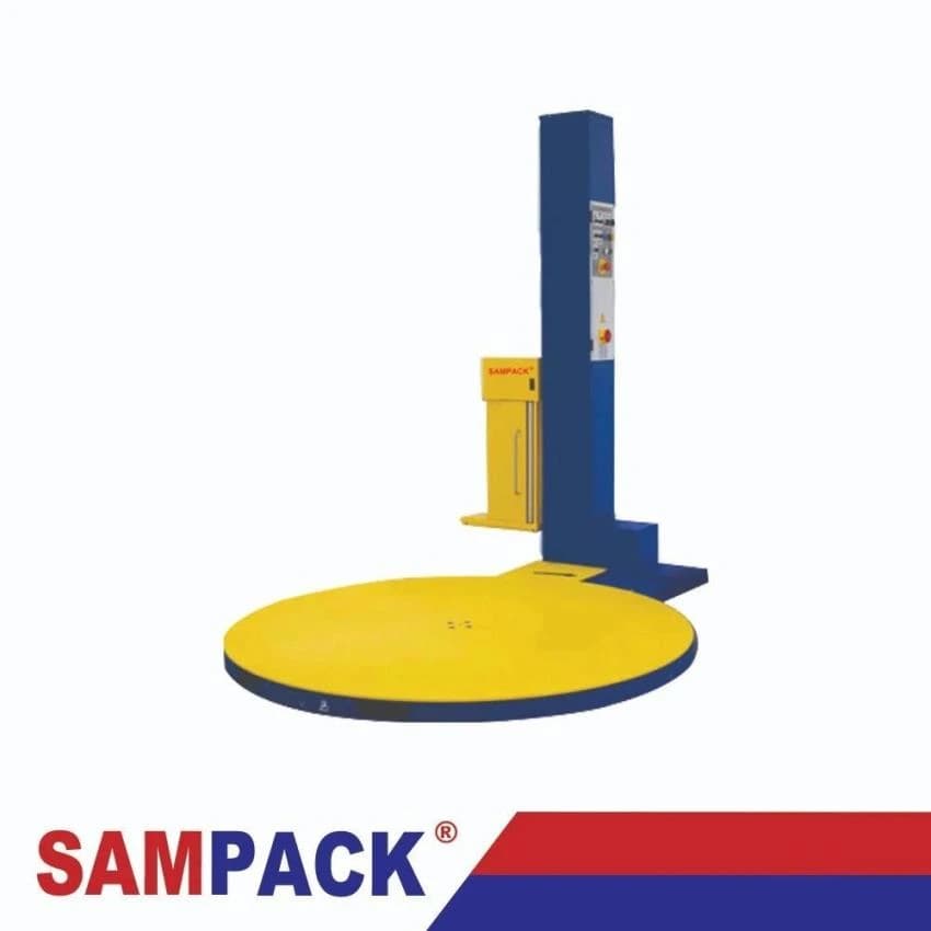 Pallet Stretch Wrapping Machine, Automation Grade: Semi-Automatic