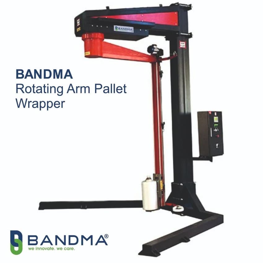 1500mm Rotating Arm Fully Automatic Pallet Wrappers