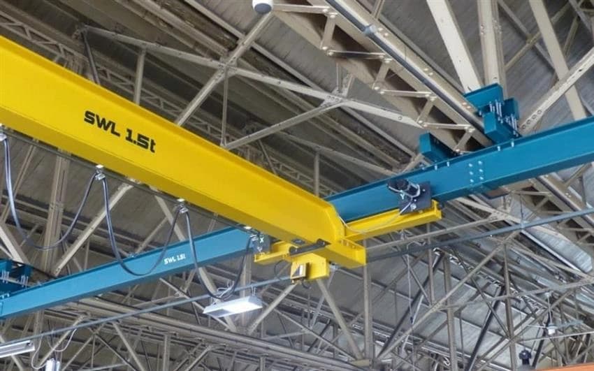 Single Girder Underslung EOT Crane, For Industrial And Construction, Maximum Lifting Capacity: 5-10 ton