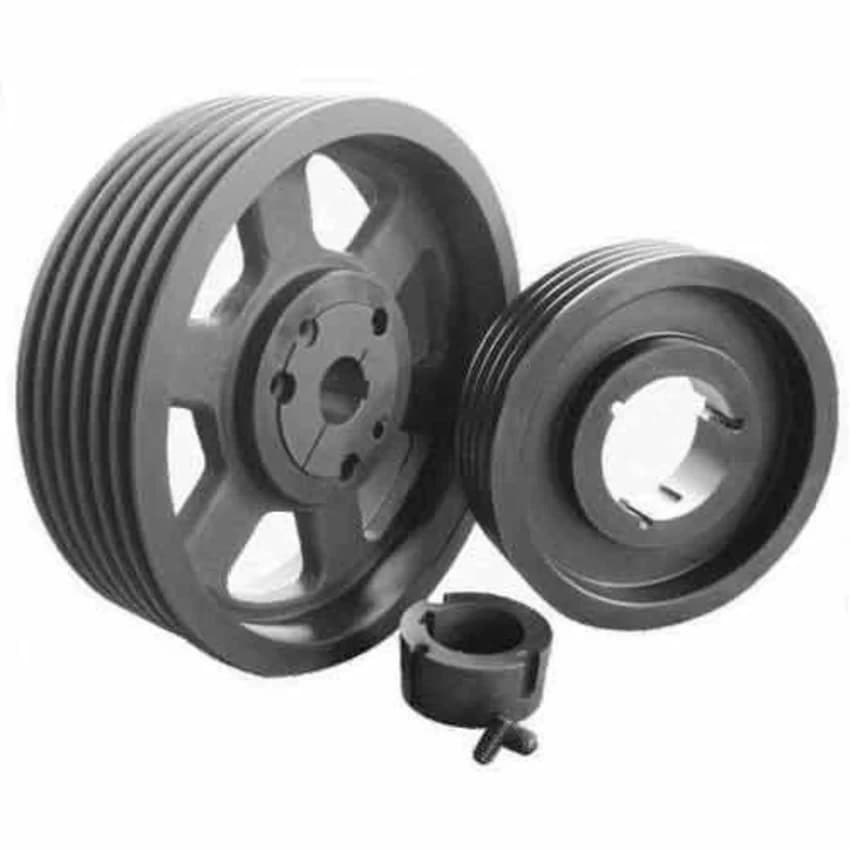 Taper Lock P K Polivi Pulley, For Double Beam Crane, Capacity: 0.5 Ton