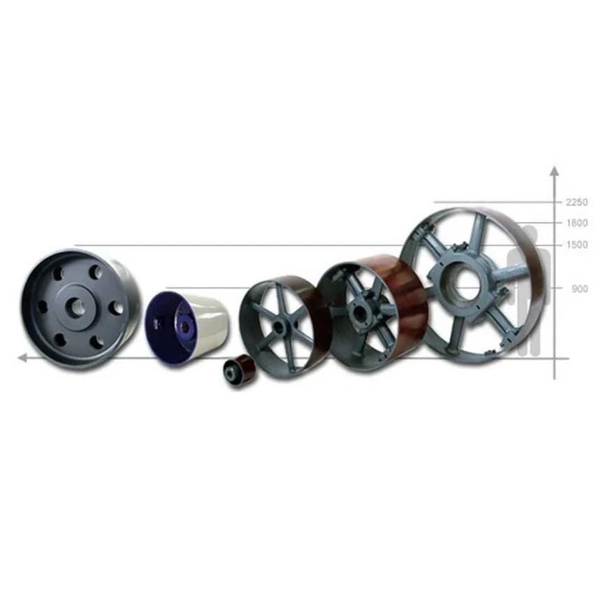 Cast Iron Flat Belt Pulleys