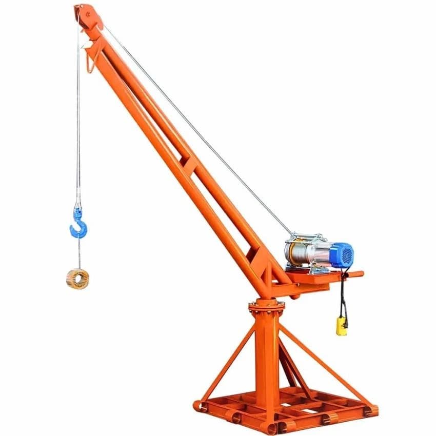 With Trolley Passenger Hoist electric monkey lift mini crane machine for lifting