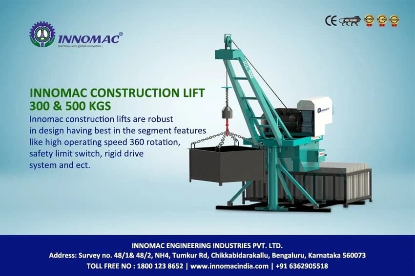 Multi Function Hoist 3 Phase Monkey Lift