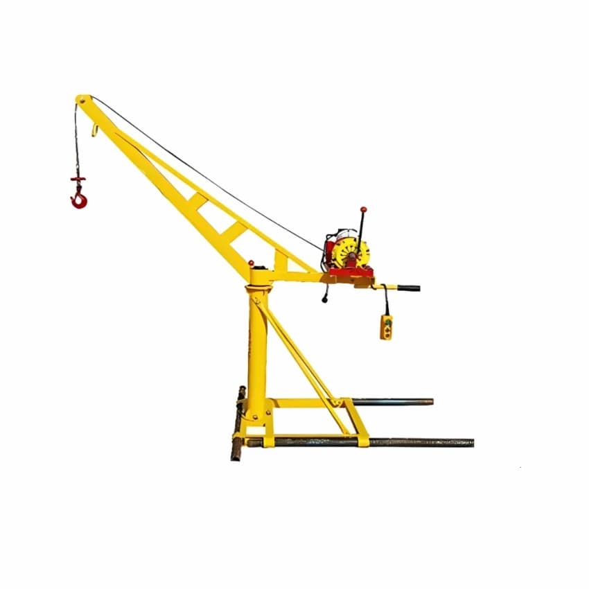 With Trolley Monkey Hoist Lifting Machine