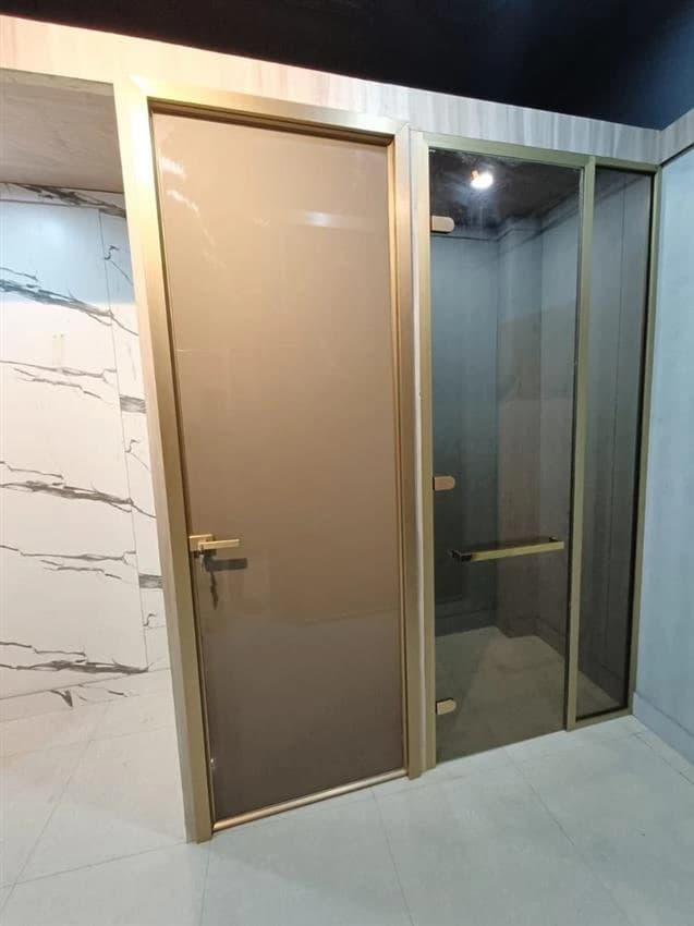 Aluminum Hinged Door, Thickness: 22mm
