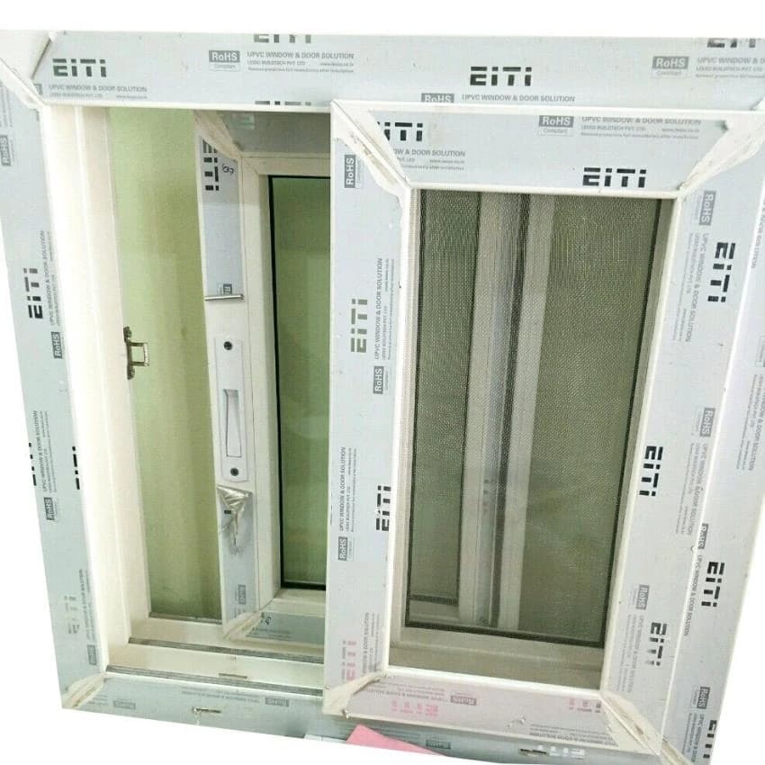 White Aluminum Window Frame, Dimension/Size: 1x2 Feet