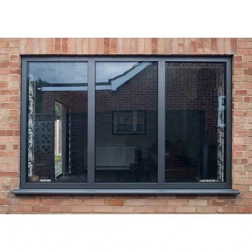 Powder Coated Aluminum Fixed Window