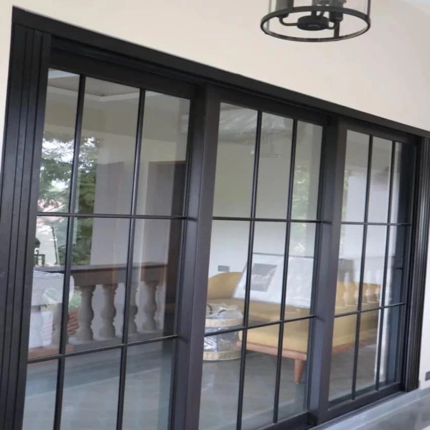 Coated Aluminium Window, For Home, Modern