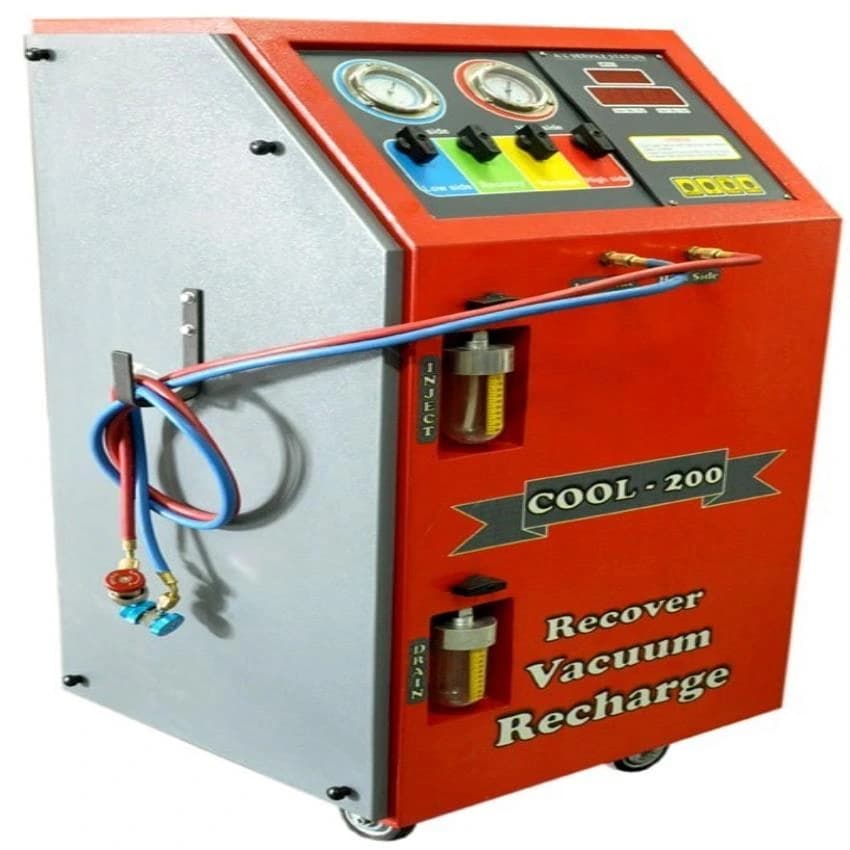 1/3 HP Compressor Cars Air Conditioning Recovery Machine, Model Name/Number: Ac 200