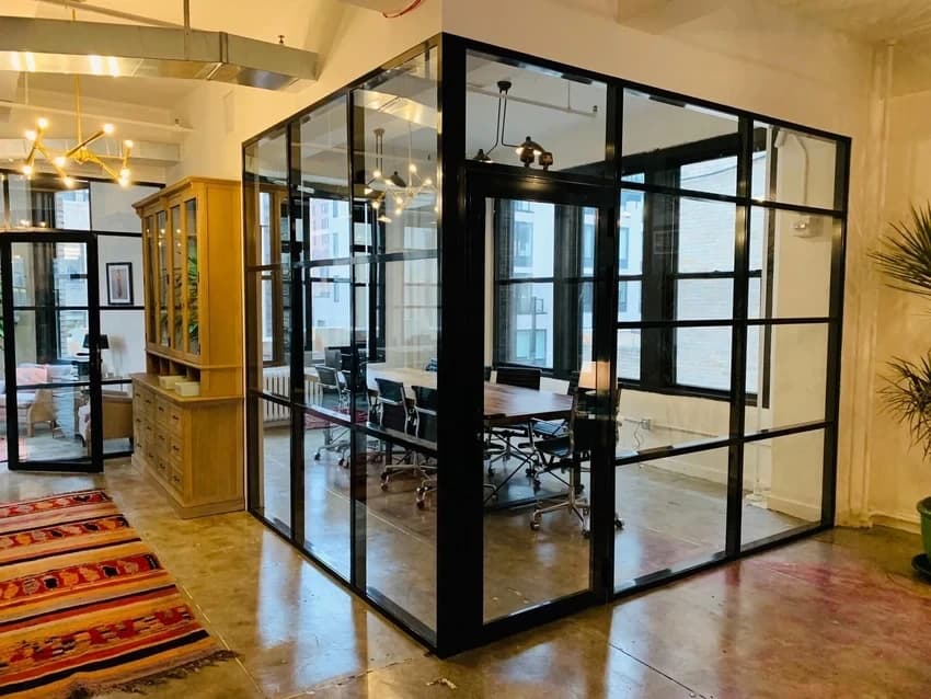 Aluminium Glass Partition